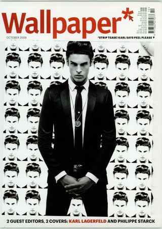 Karl Lagerfeld Wallpaper* guest edit cover