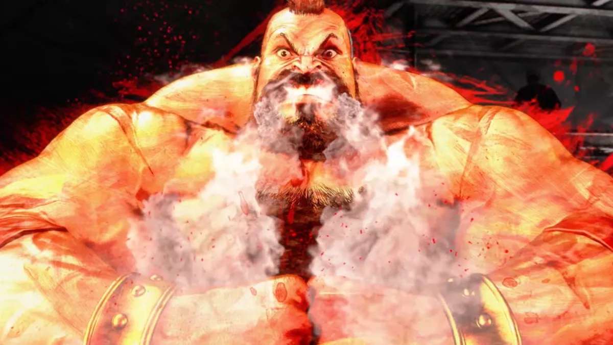 Zangief bereitet seinen Double Lariat vor; Street Fighter 6