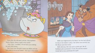 Aldi Disney books Beauty and the Beast Teapots Tale