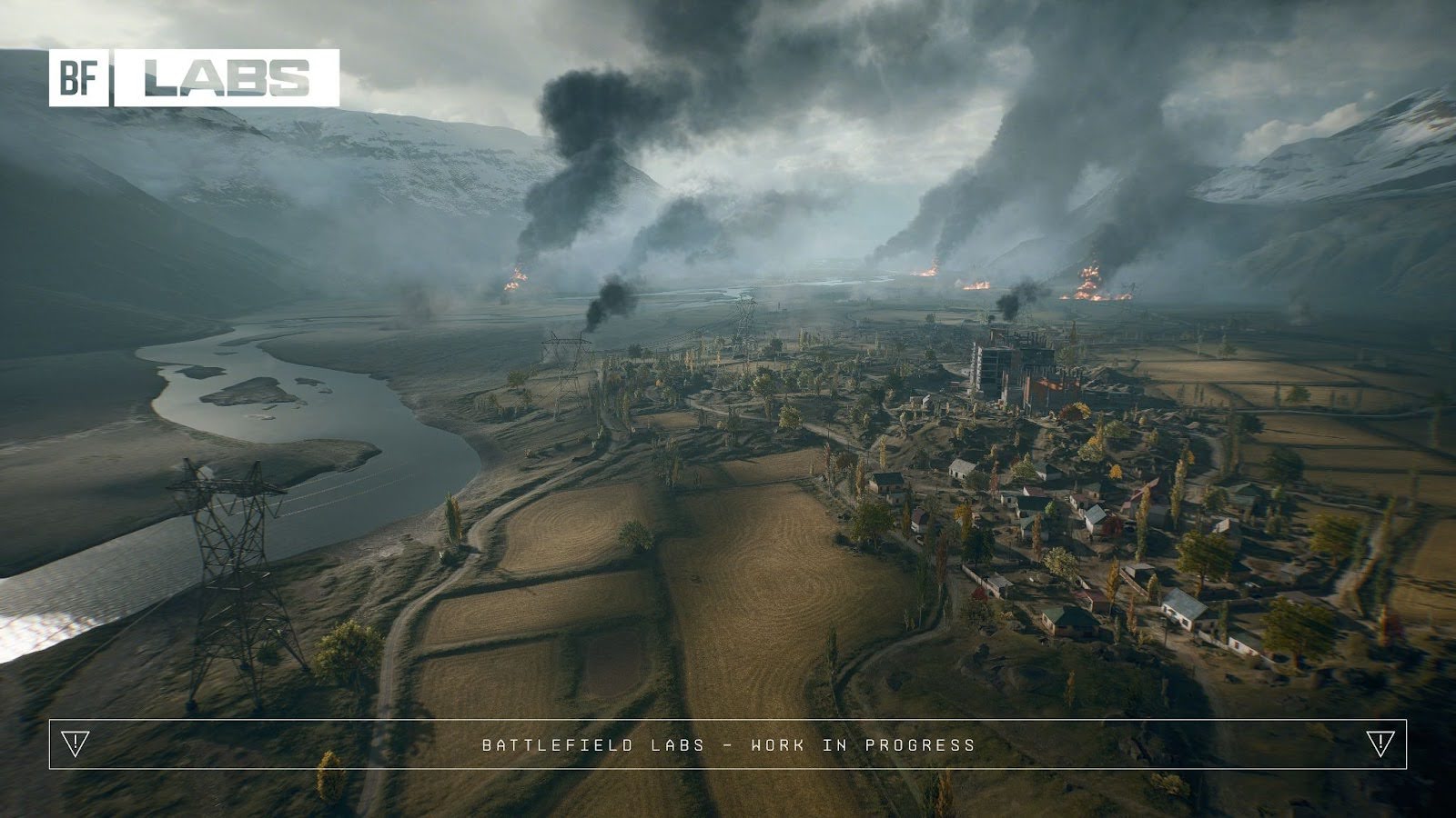 A sneak peek of the Mirak Valley Battlefield 6 map that will soon be tested in Battlefield Labs.