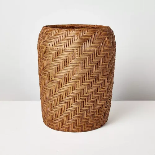 Large Woven Basket Planter