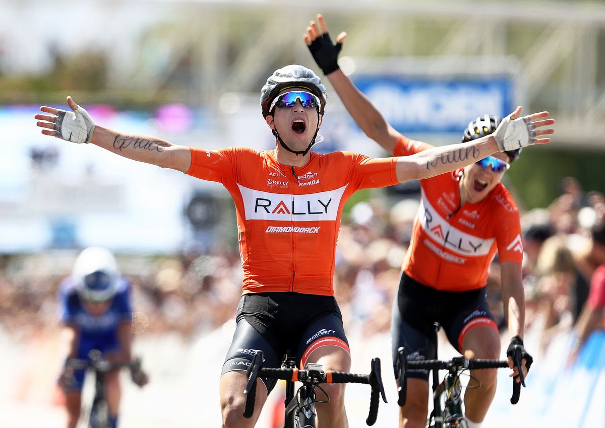 Evan Huffman and Rob Britton go one-two for Rally Cycling