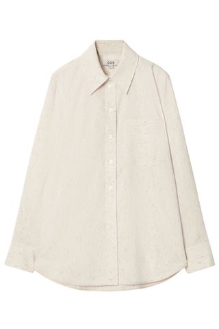 COS Regular Flecked Cotton Shirt