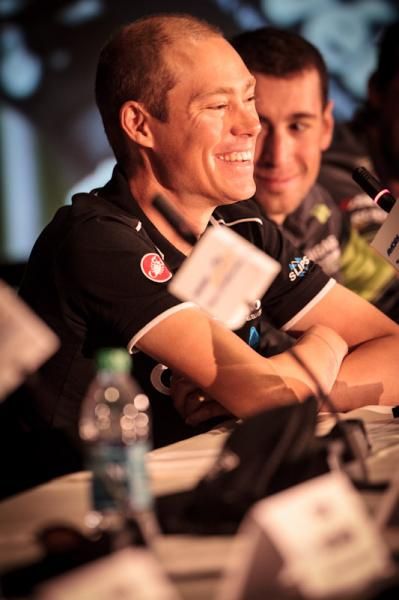 Tom Danielson (Garmin-Barracuda) looking fit and ready for the week