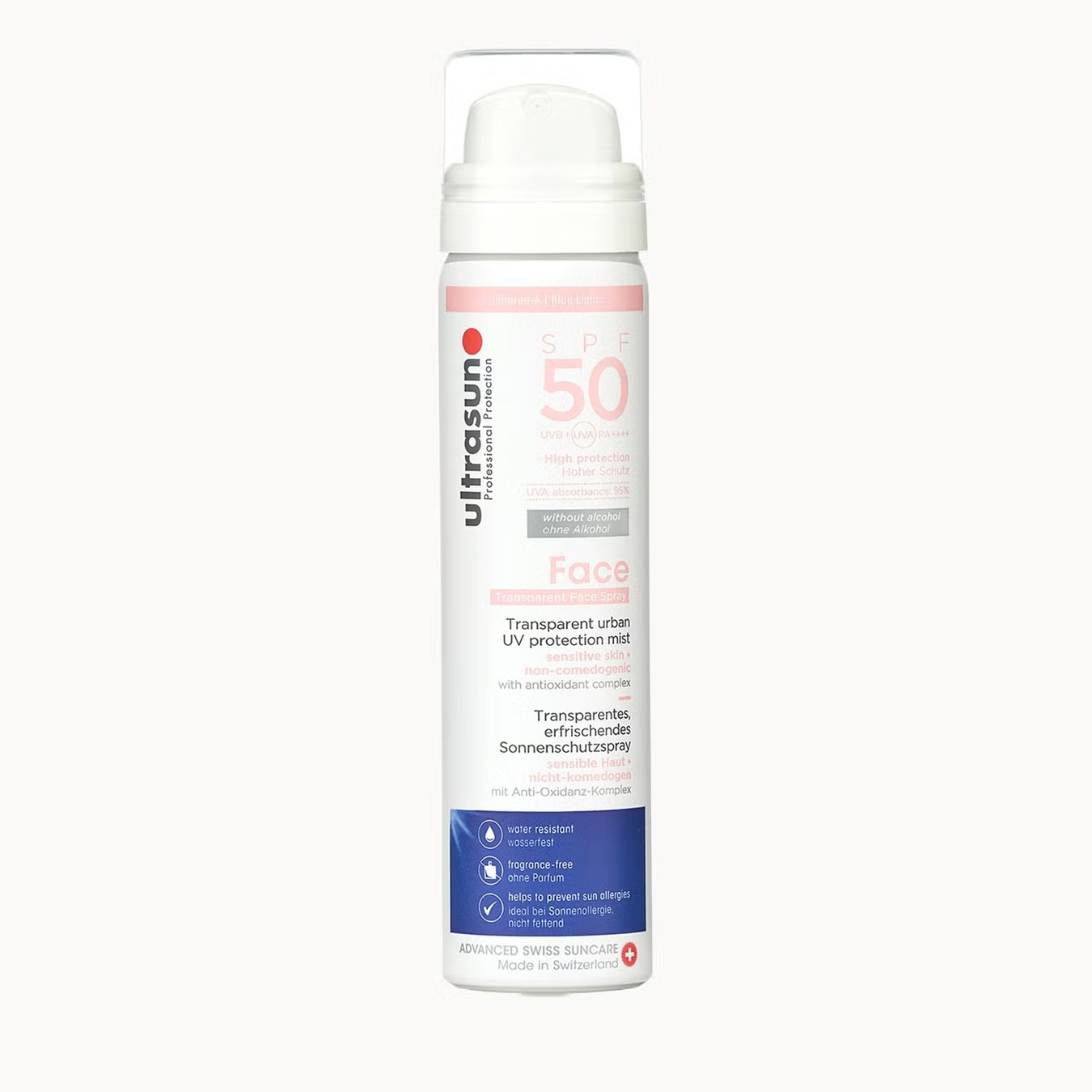 an image of Ultrasun SPF50 UV Face &amp;amp; Scalp Protection Mist
