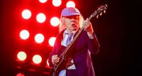 Angus Young lights it up during AC/DC's 2026 Power Up Tour