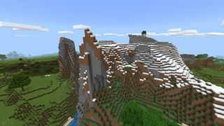 Minecraft Mountain Update Landscape