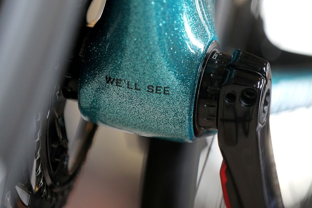 "We'll see" is the world champion's mantra