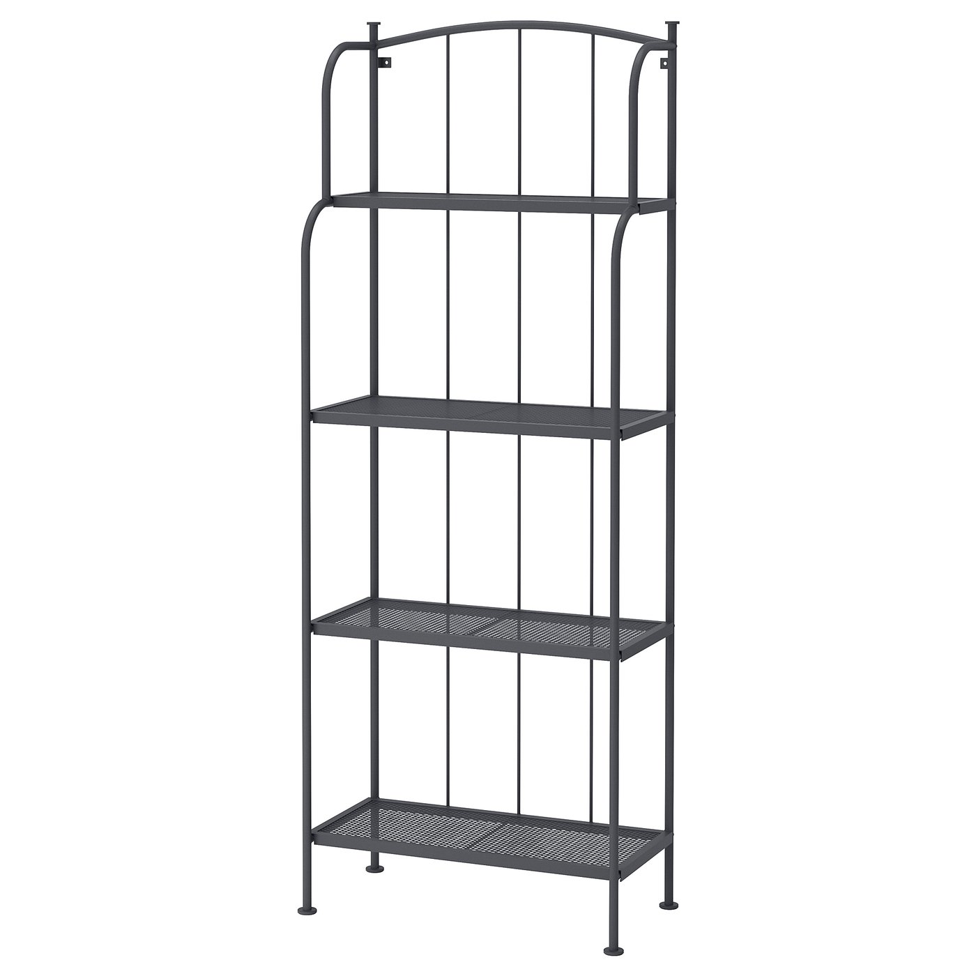 L&amp;Auml;ck&amp;Ouml; Shelving Unit, Outdoor - Gray 24x63 "