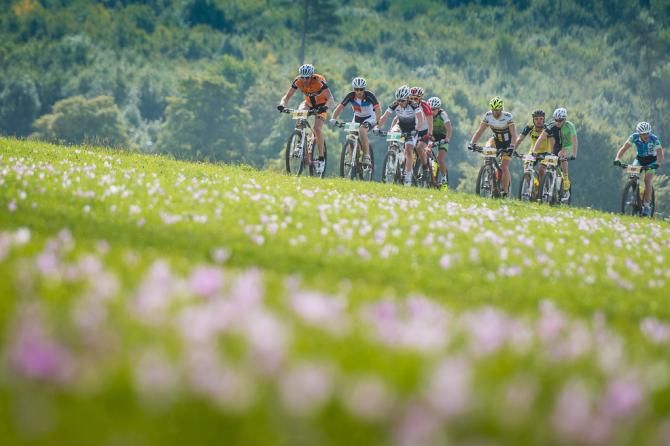 Racers during stage 3