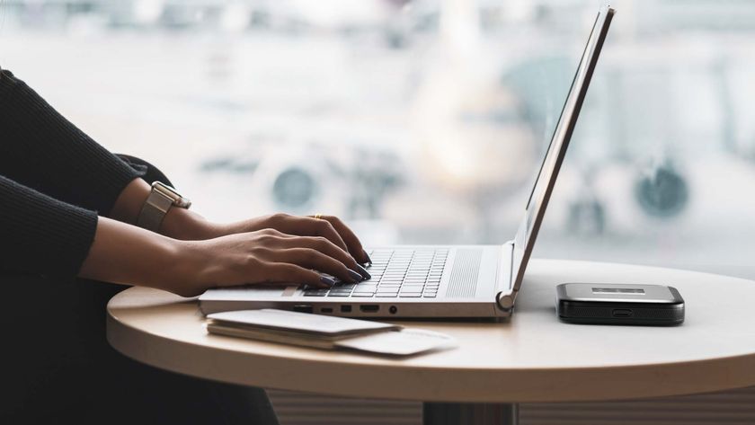 Netgear Nighthawk M6 sitting on desk