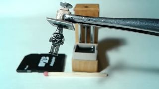 World's Smallest 3D Printer Output