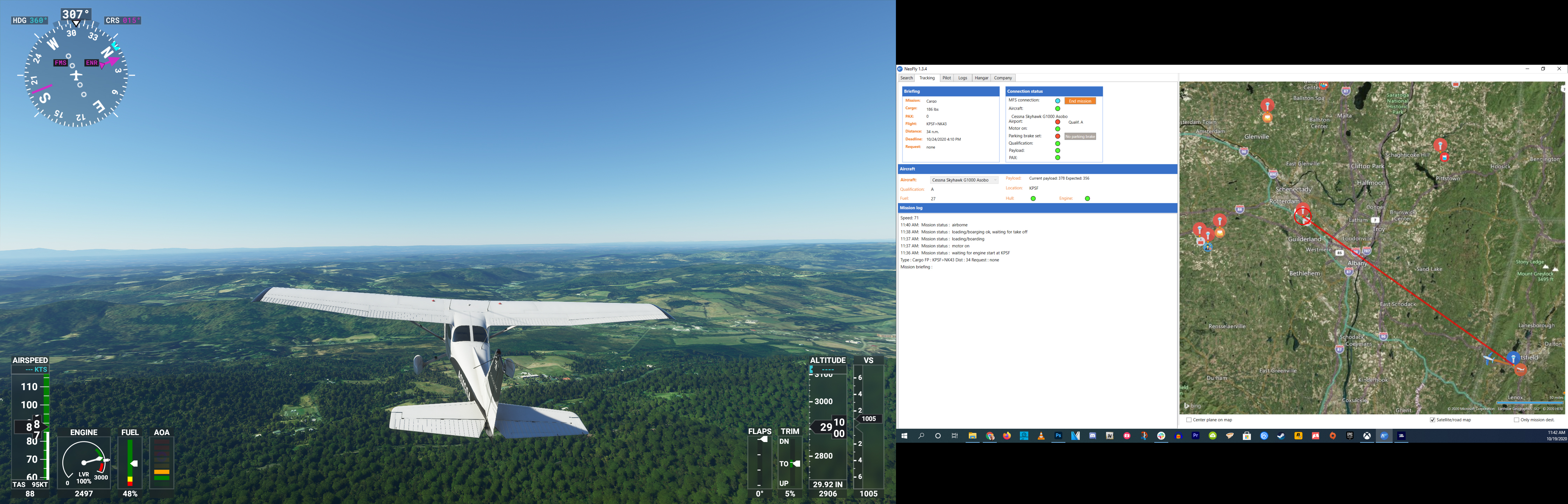 Microsoft Flight Simulator NeoFly plugin