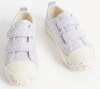 Glitter Riptape Trainers, £17 |M&amp;S