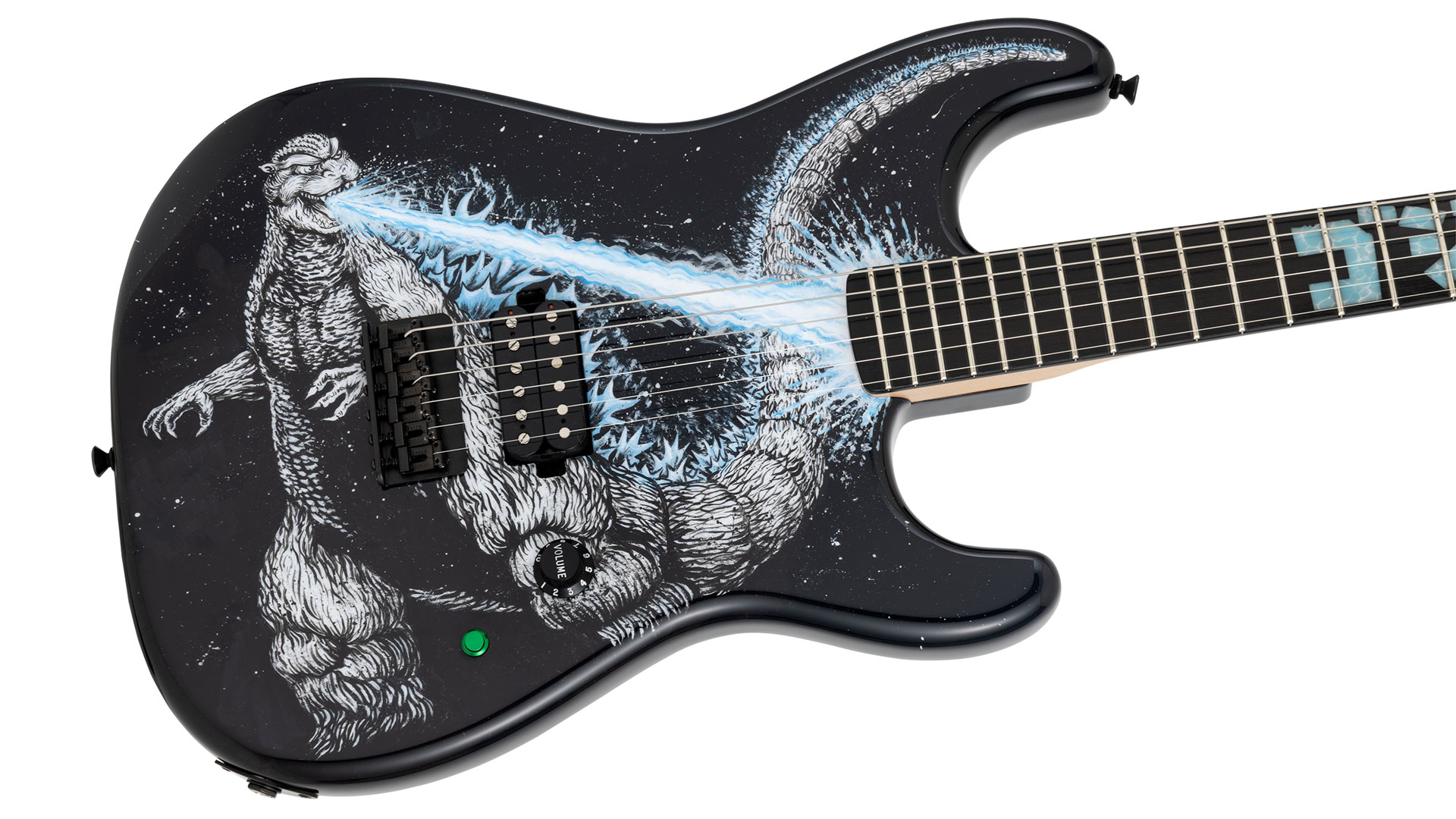 Fender Limited Edition Masterbuilt Godzilla Stratocaster body