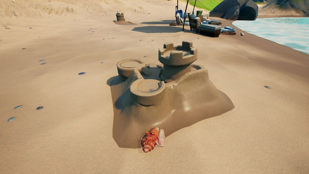 Fortnite Sandcastles locations where to build destroy special sandcastles