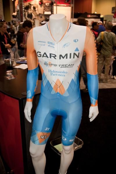 The public will not have access to the team's "speed suit", however, which is custom made to each rider.