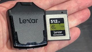 Lexar's CFexpress card and CFexpress card reader