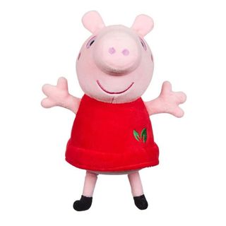 Red dress Peppa Pig plush toy
