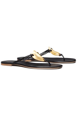 Tory Burch Patos Leather Sandal