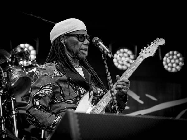 Nile Rodgers onstage