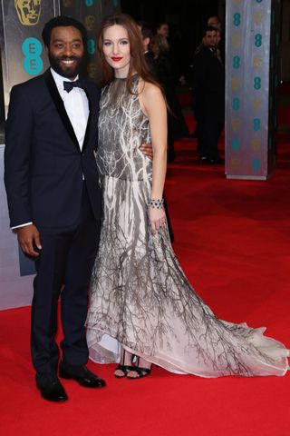 Chiwetel Ejiofor at the BAFTAs 2014