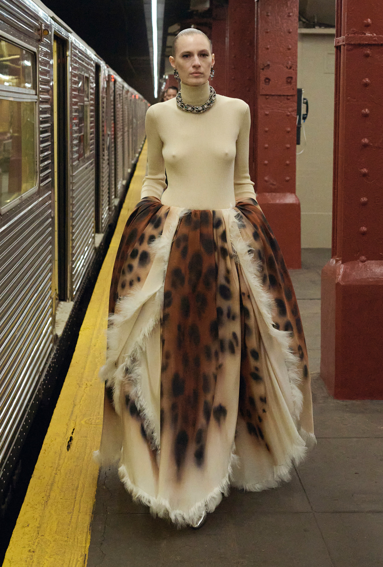 Chanel Metiers d&amp;rsquo;Art 2026 Show in NYC, animal print