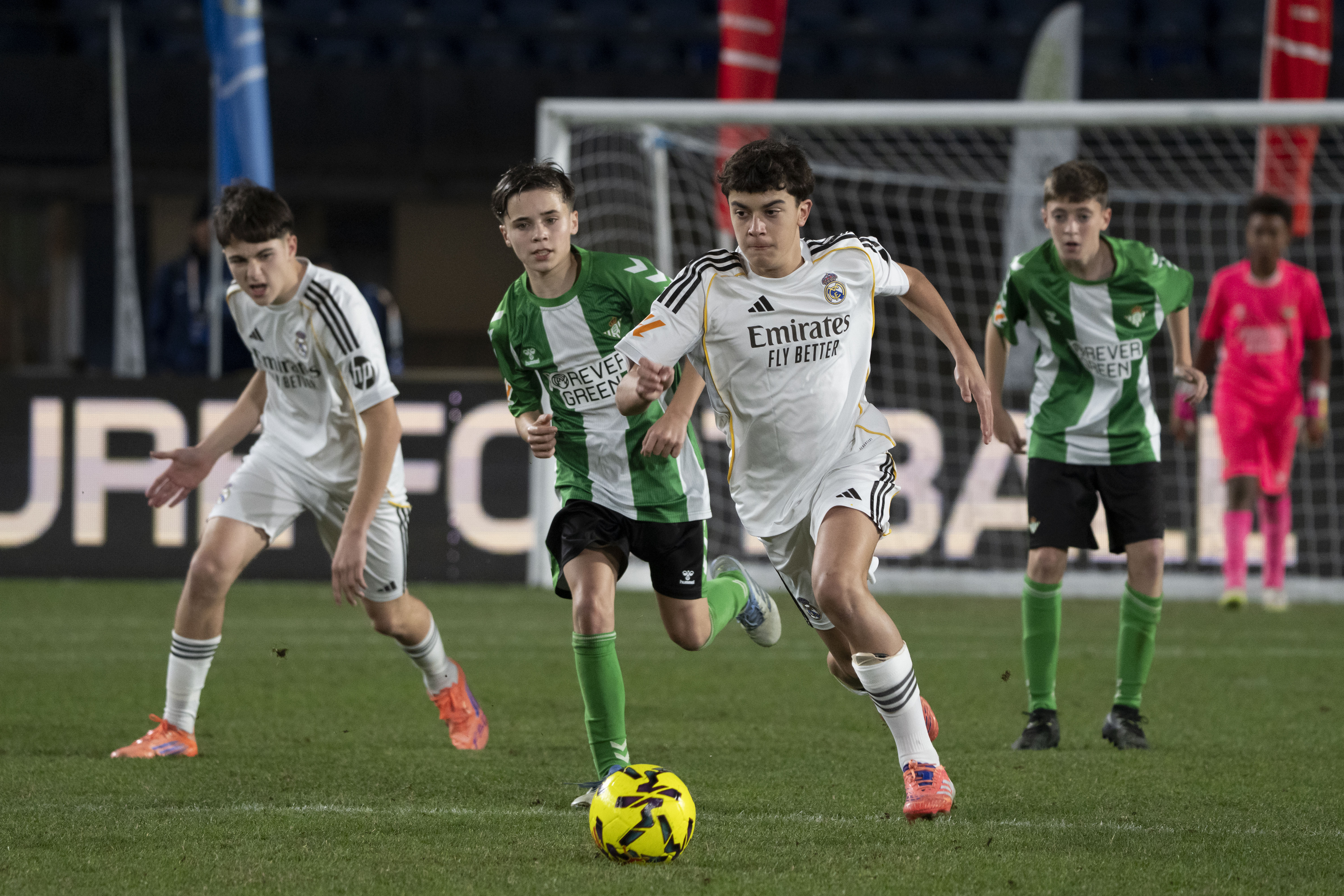 Young footballers take place in the 2025 Futures FC youth tournament on the Canary Islands