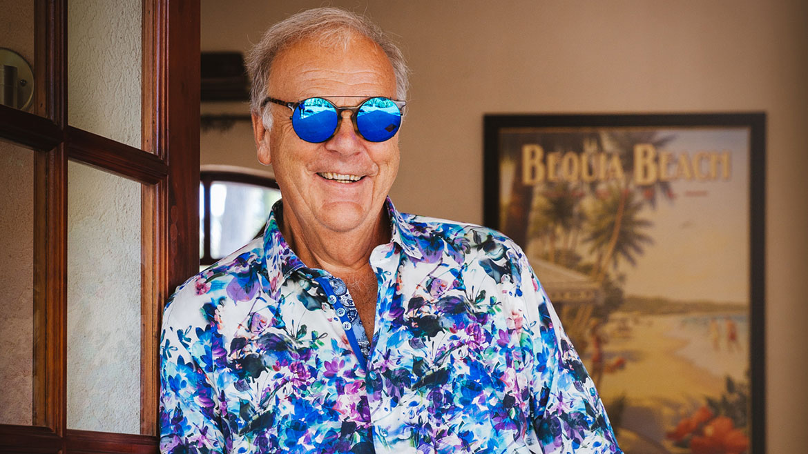 Bengt Mortstedt, owner of Bequia Beach Hotel