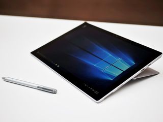 Surface Pro 4 — with a lay-flat kickstand and an included smart pen