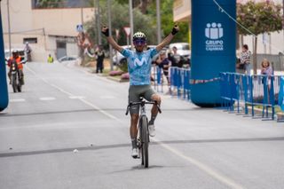 Alejando Valverde winning La Indomable
