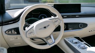 2024 Genesis Electrified GV70 AWD Prestige steering wheel