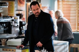 Mick Carter makes a decision in EastEnders