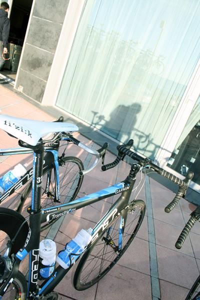 You can spot Johan Van Summeren's bike a mile off.