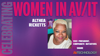 Althea Ricketts, Vice President, Corporate Initiatives, Shure