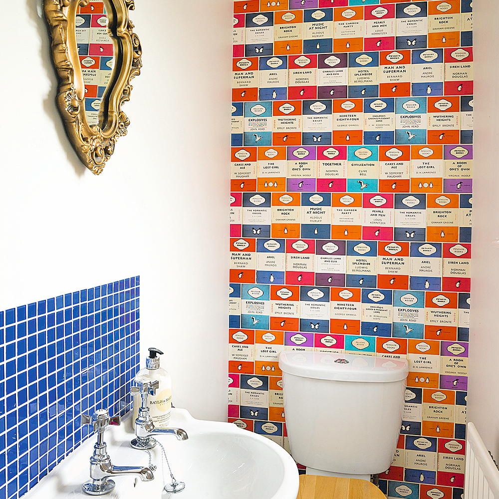 Downstairs toilet wallpaper ideas - give your room a boost | Ideal Home