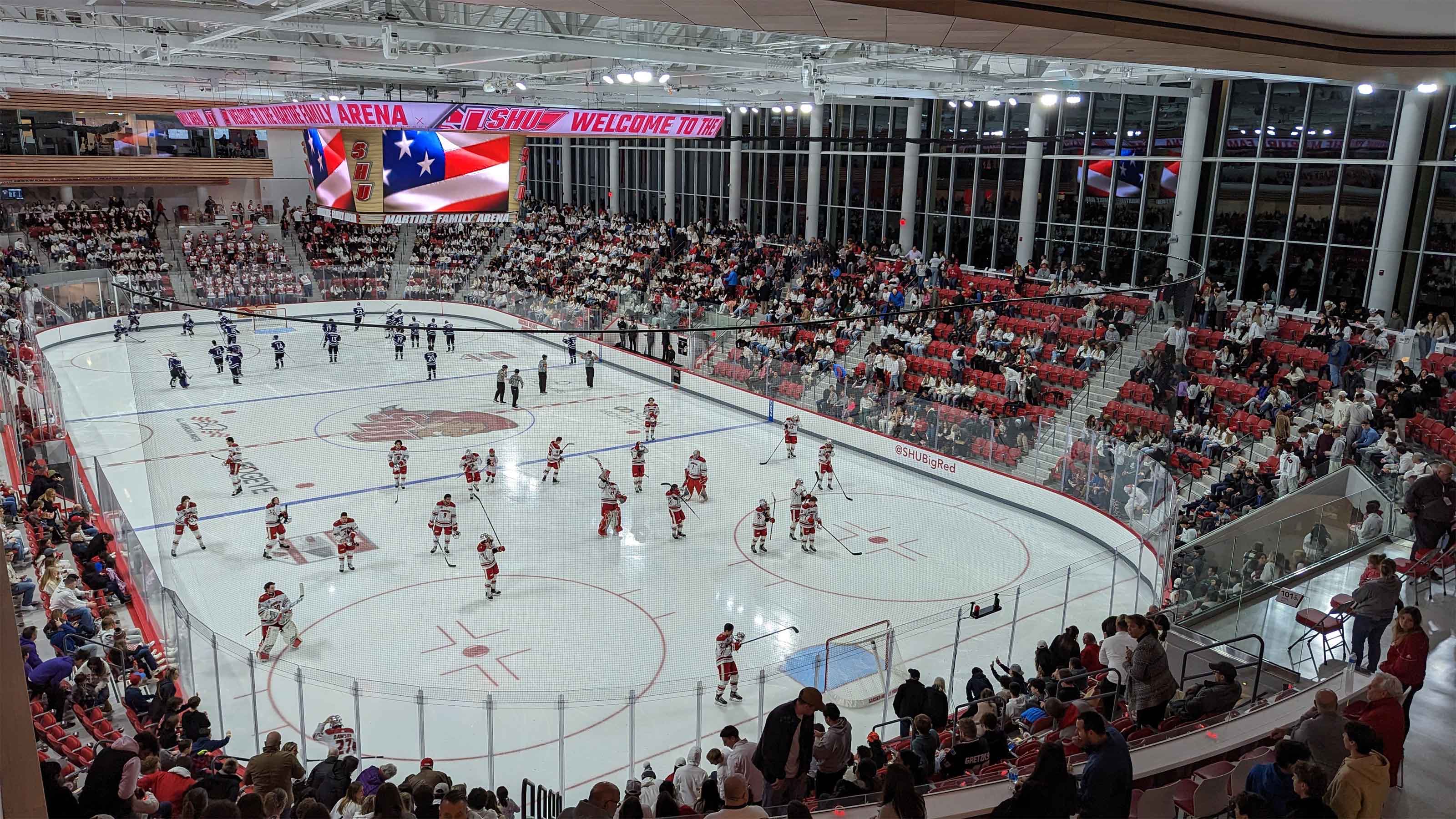 Hockey at Sacred Heart University