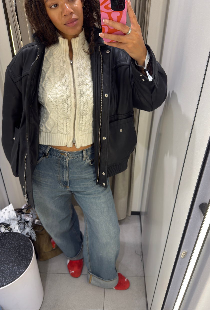 Zw Collection Baggy Mid-Waist Jeans