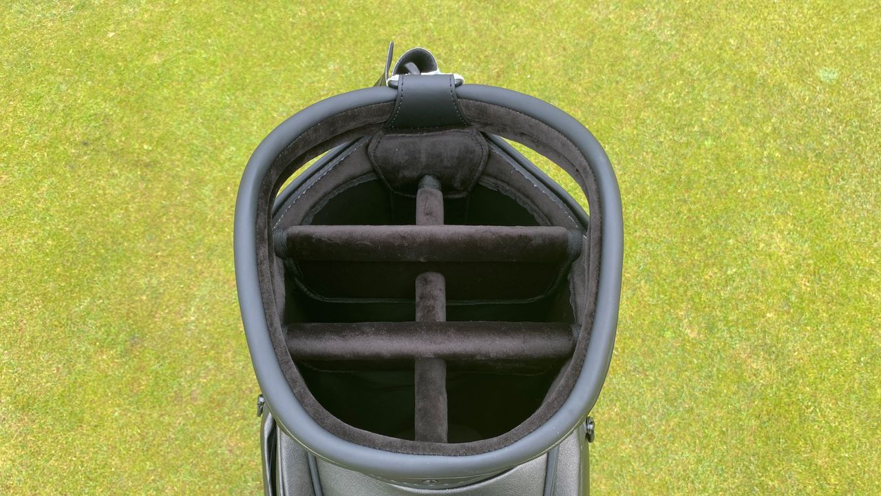 Photo of the White Vessel Prime 2.0 staff bag