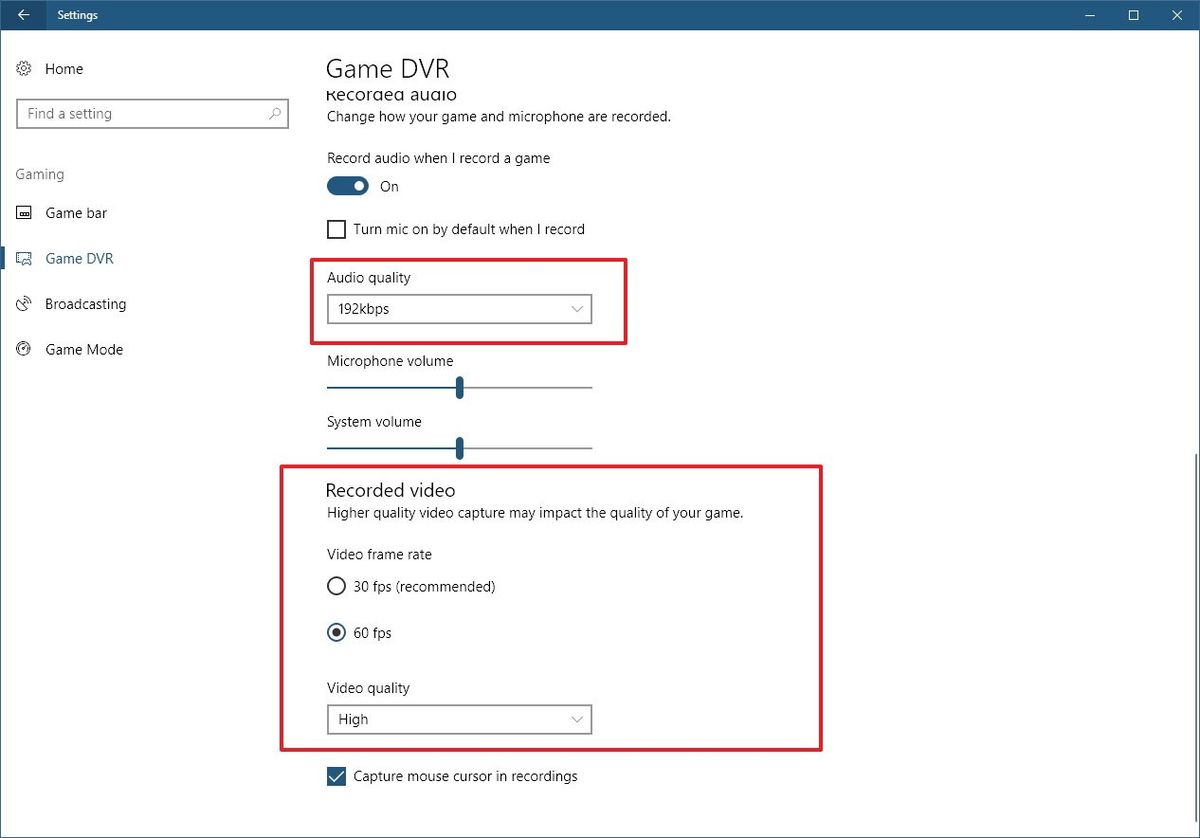 How To Record Games At 60 Fps With High Quality Audio Using Game Dvr On 