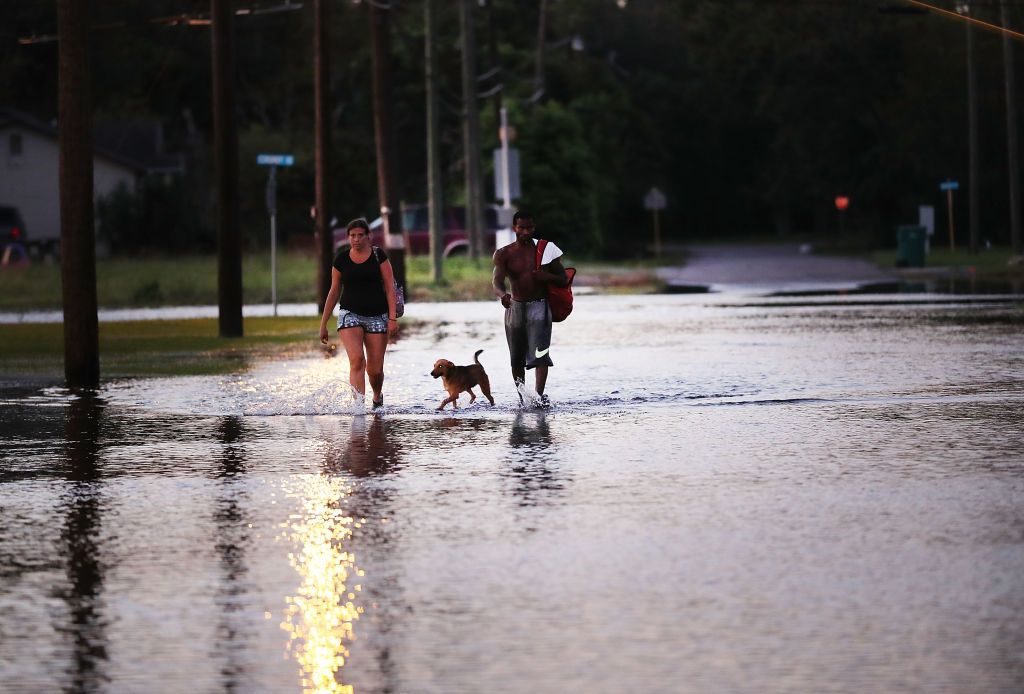 Houston after Hurricane Harvey.