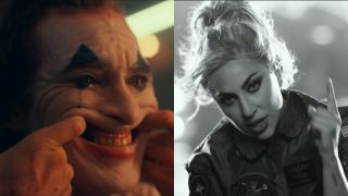 Joaquin Phoenix as Joker and Lady Gaga