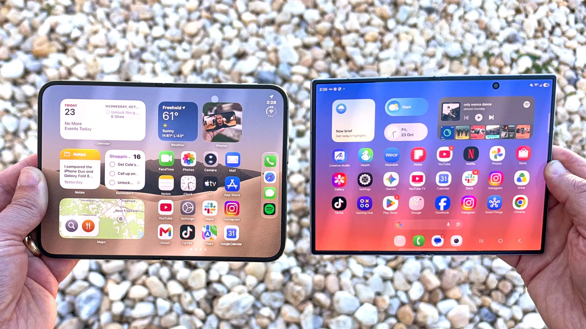 iPhone Duo vs. Samsung Galaxy Z Fold 8: Which foldable is the best?