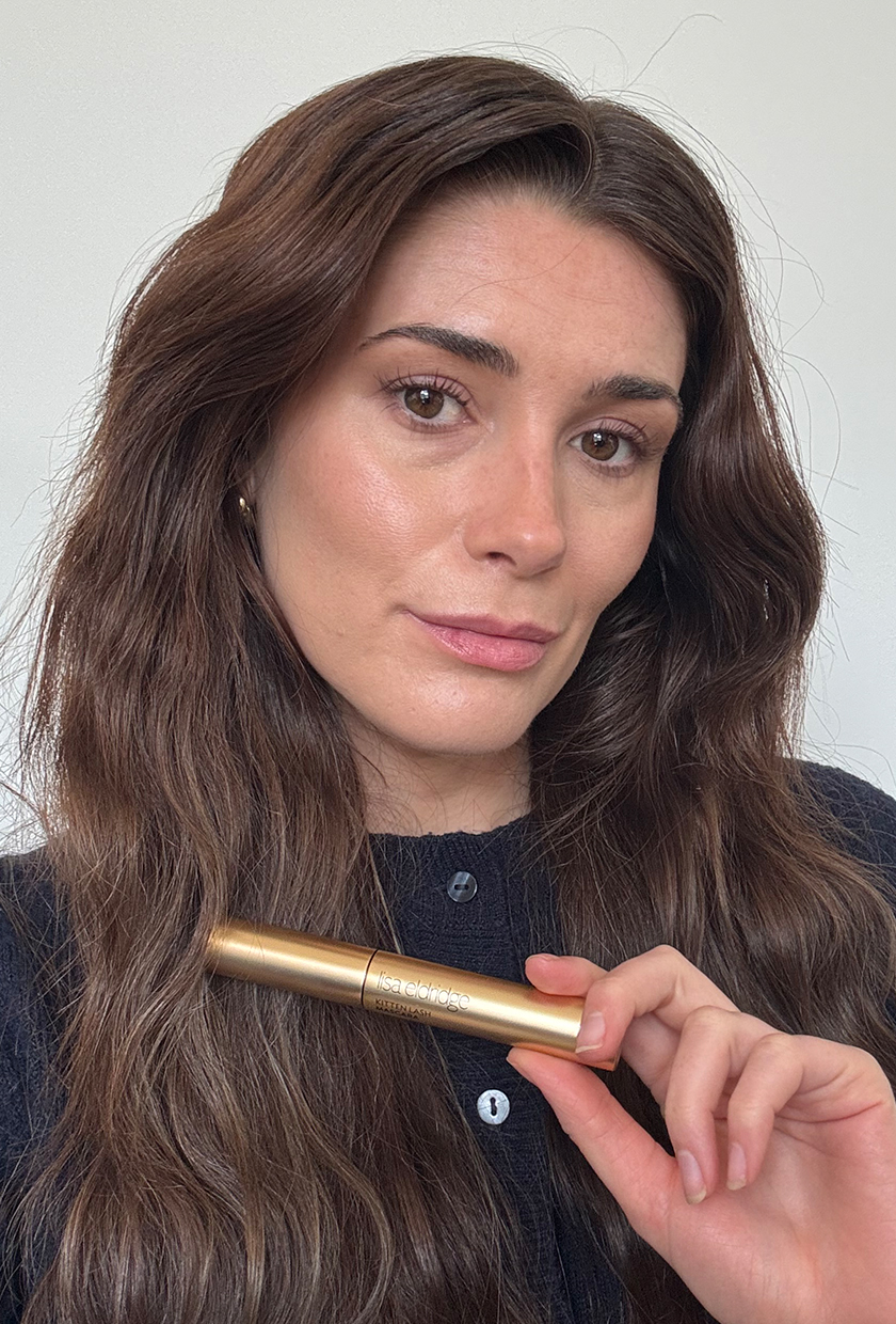 Eleanor wearing Lisa Eldridge Kitten Lash mascara