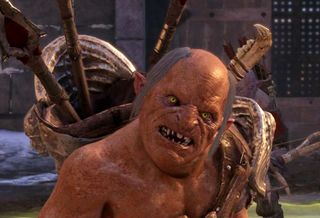One of the uglier orcs in Shadow of Mordor