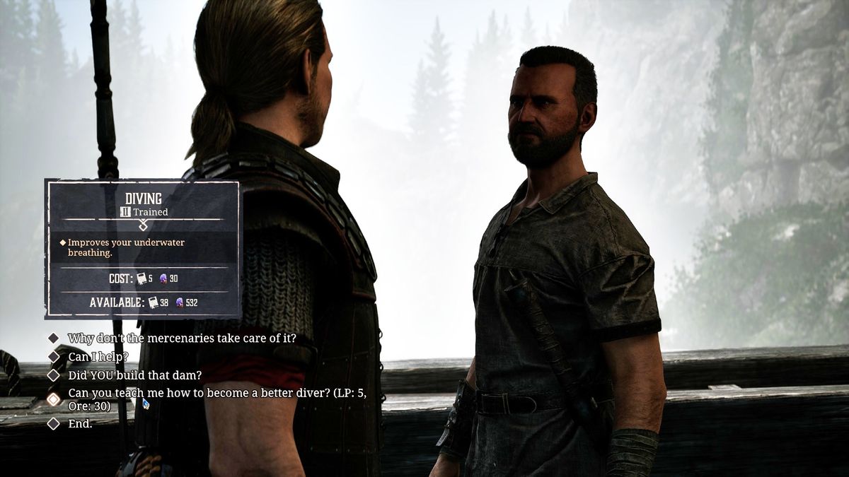 Gothic Remake Scavenger - Diving skill