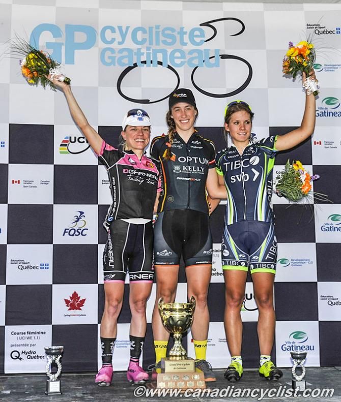 Podium: Flavia Oliveira, Denise Ramsden, Jasmin Glaesser