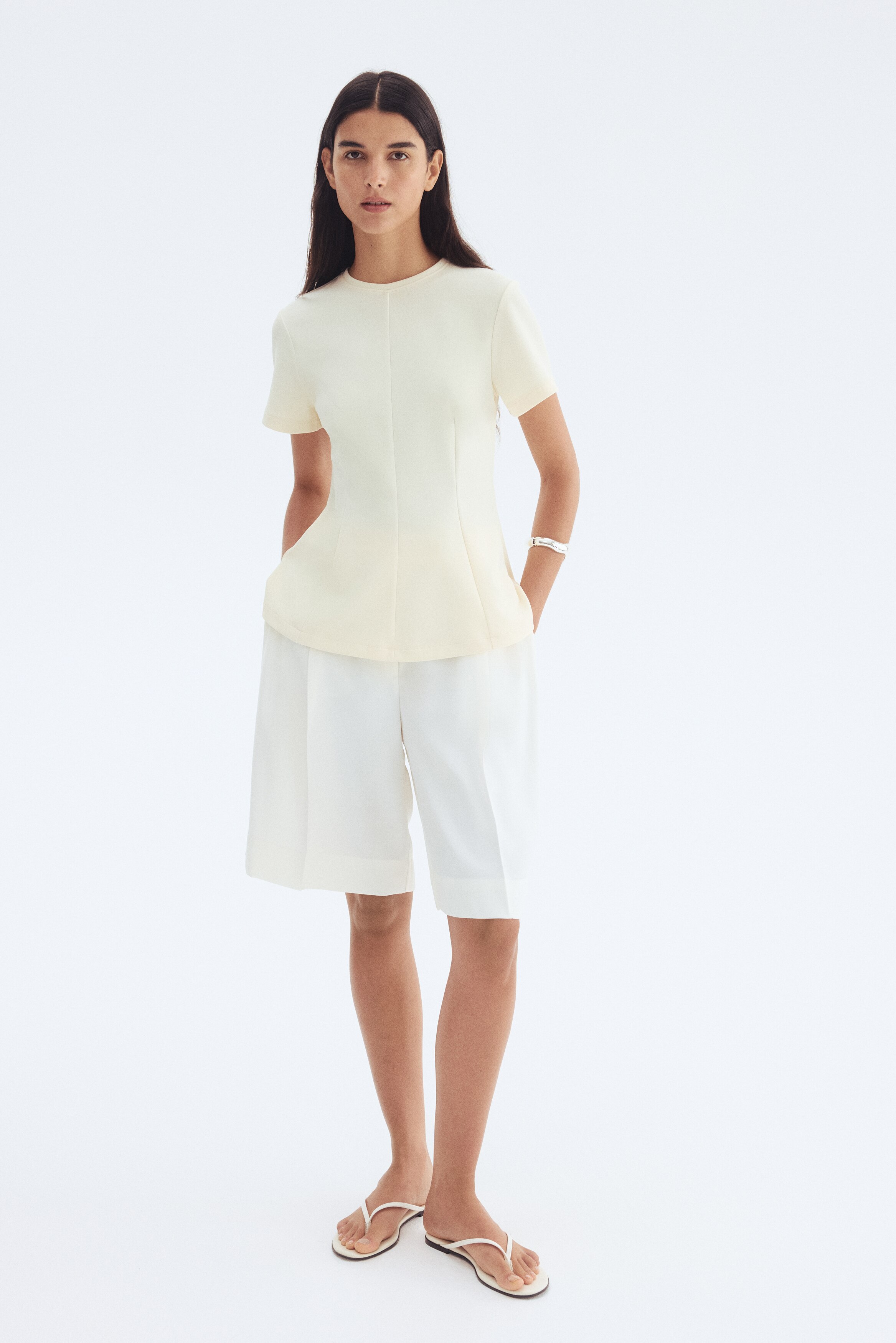 Defined-Waist Top
