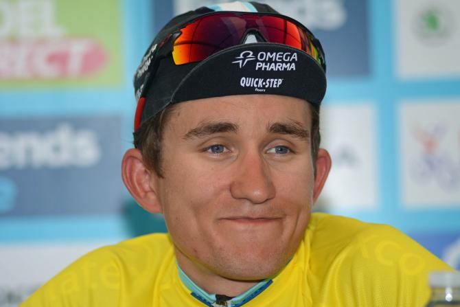 Michal Kwiatkowski (Omega Pharma-QuickStep) at the Tour of Britain.