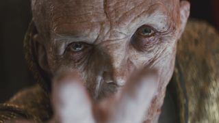 Supreme Leader Snoke in Star Wars: The Last Jedi